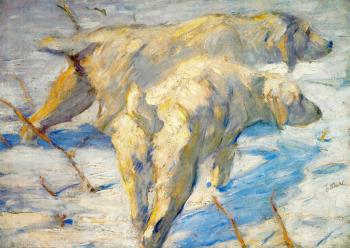 Franz Marc : Siberian Sheepdogs